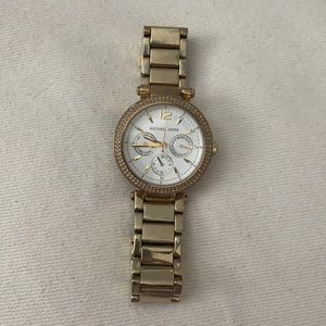 Michael Kors Parker Gold Watch